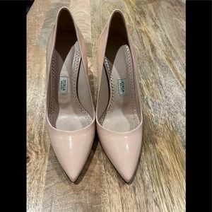 Furla patent blush heel size 5.5